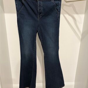 We The Free Dark Blue Flare Jeans